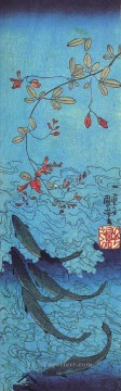 Utagawa Kuniyoshi Painting - tiburones Utagawa Kuniyoshi Ukiyo e